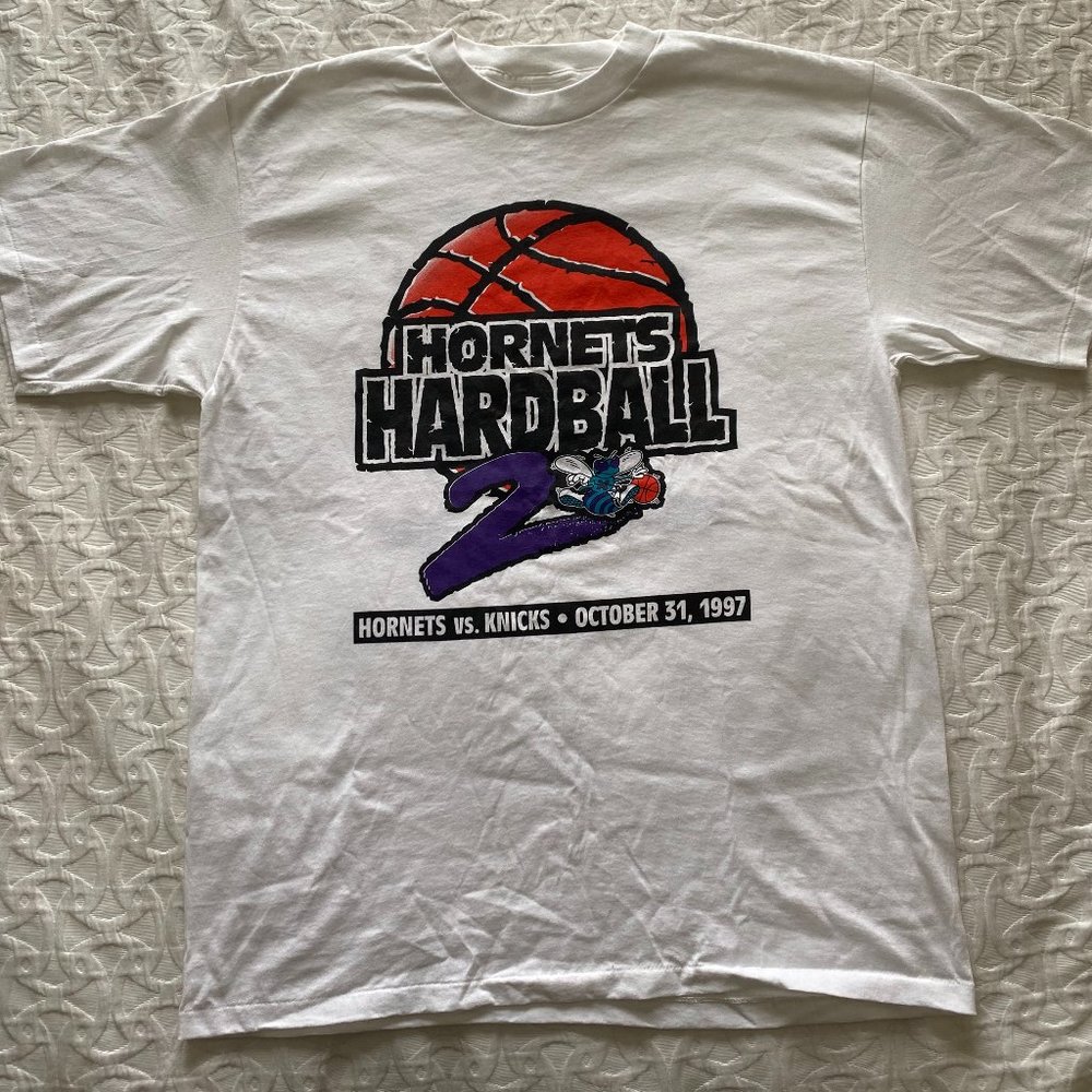Charlotte Hornets 1997 Opening Night Tee